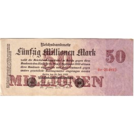 ALEMANIA 50 MILLONES MARCOS 1923