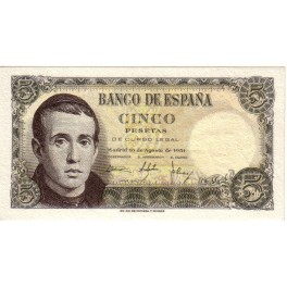 SIN SERIE 5 PESETAS 1951 JAIME BALMES