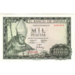 SIN SERIE 1000 PESETAS 1965 SAN ISIDORO