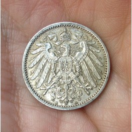 ALEMANIA 1 MARK 1910-A