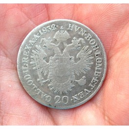 AUSTRIA 20 KREUZER 1832