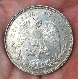 MÉXICO 1 PESO 1904 MORELOS