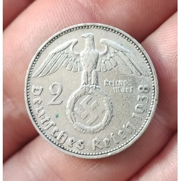 ALEMANIA 2 REICHSMARK 1938-F