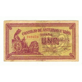 ASTURIAS Y LEÓN 1 PESETA