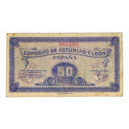ASTURIAS Y LEÓN 50 CÉNTIMOS