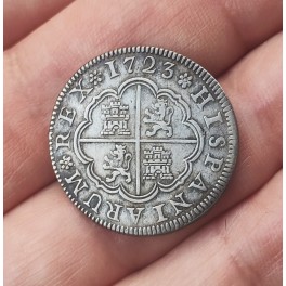 2 REALES FELIPE V 1723 SEGOVIA