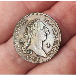 MUY BONITOS 4 MARAVEDÍS CARLOS III 1788 SEGOVIA