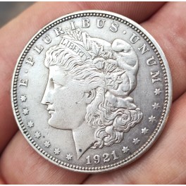 ESTADOS UNIDOS 1 D&Oacute;LAR 1921-D MORGAN