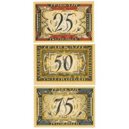 ALEMANIA LOTE 3 NOTGELD 1921 TWISTRINGEN